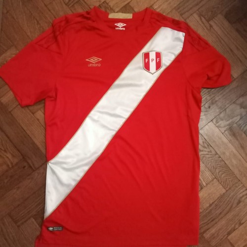 Peru umbro red jersey away - peru',